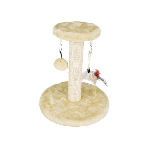 Milageto Kratzbrett, Katzen-Greifsäule, Haustierbedarf mit Spielzeugbällen, Plüschmaus, vertikaler Katzenbaumständer, Haustierspielzeug zum Spielen und Milageto Kratzbrett, Katzen-Greifsäule, Haustierbedarf mit Spielzeugbällen, Plüschmaus, vertikaler Katzenbaumständer, Haustierspielzeug zum Spielen und von Milageto