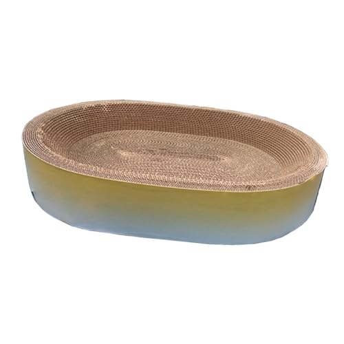 Milageto Kratzmatte, Katzenkratzbrett, Spielspielzeug, multifunktionale Wellpappe-Schleifklaue für den Innenbereich, Haushalt, Schlafzimmer, Kätzchen, Hölzern, l Milageto Kratzmatte, Katzenkratzbrett, Spielspielzeug, multifunktionale Wellpappe-Schleifklaue für den Innenbereich, Haushalt, Schlafzimmer, Kätzchen, Hölzern, l von Milageto