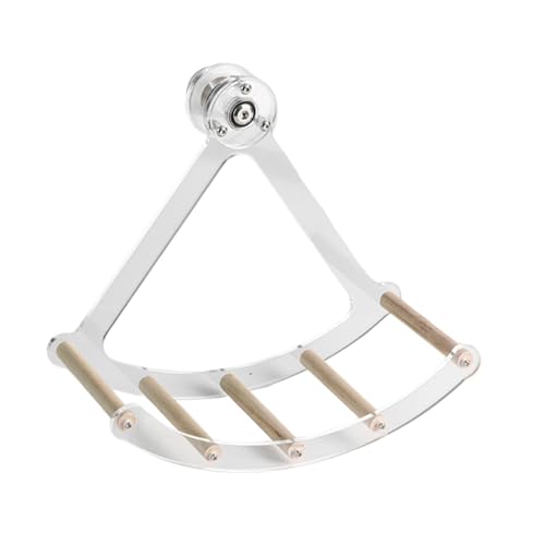 Milageto Leises Laufrad für Kleintiere, leises Laufrad für Vögel, Intelligenzspielzeug, Geschenkzubehör für Vögel, Wellensittiche, Unzertrennliche, S Wood Stick Milageto Leises Laufrad für Kleintiere, leises Laufrad für Vögel, Intelligenzspielzeug, Geschenkzubehör für Vögel, Wellensittiche, Unzertrennliche, S Wood Stick von Milageto