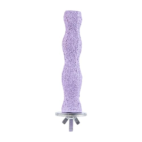 Milageto Papageien-Sitzstangen-Ständer, Spielzeug, Papageien-Ständer, Spielzeug, Vogelkäfig-Spielzeug, Pfotenschleifstäbe, Plattform für Sittiche, Vögel, Rosa Milageto Papageien-Sitzstangen-Ständer, Spielzeug, Papageien-Ständer, Spielzeug, Vogelkäfig-Spielzeug, Pfotenschleifstäbe, Plattform für Sittiche, Vögel, Rosa von Milageto