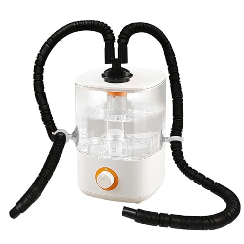 Milageto Reptilien-Luftbefeuchter, 2.5-Liter-Reptilien-Luftbefeuchter-Nebelmaschine, Terrarien-Nebelmaschine mit Ultra-leisem Zerstäuber für Reptilien, Amphibien, Schildkröten, Feuchtpflanzen von Milageto
