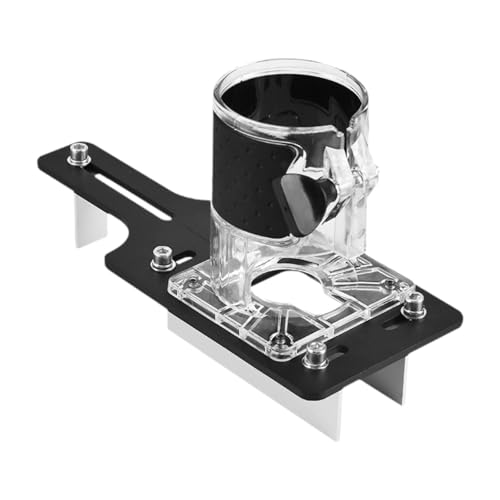 Milageto Router- für die Holzbearbeitung, 2-in-1-Schlitzhalterung mit unsichtbarem Verschluss, tragbare, kompakte Schlitzbasis für Schrankgarderobe Milageto Router- für die Holzbearbeitung, 2-in-1-Schlitzhalterung mit unsichtbarem Verschluss, tragbare, kompakte Schlitzbasis für Schrankgarderobe von Milageto