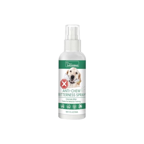 Milageto Stop Chewing Spray Bitter Spray für Hunde, Möbelschutz Verhaltenstraining Haustier Richtiges Spray für Schlafzimmer Sofa Teppich von Milageto
