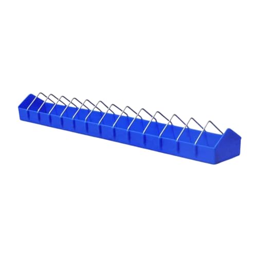 Milageto Tauben-Futterspender, Futterbehälter, Futterspender, leicht, zuverlässig, Wassertrog, Futtertrog, Geflügel-Futterspender für Käfighennen, Gänse, 80cm Milageto Tauben-Futterspender, Futterbehälter, Futterspender, leicht, zuverlässig, Wassertrog, Futtertrog, Geflügel-Futterspender für Käfighennen, Gänse, 80cm von Milageto