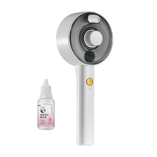 Milageto Tierhaarbürste zum Entfernen von Haaren, Kamm für Katzen und Hunde, wiederaufladbare Tierpflegebürste, tragbare Katzenpflegebürste, Haustier-Spray, Weiß Und Serum 25ml Milageto Tierhaarbürste zum Entfernen von Haaren, Kamm für Katzen und Hunde, wiederaufladbare Tierpflegebürste, tragbare Katzenpflegebürste, Haustier-Spray, Weiß Und Serum 25ml von Milageto