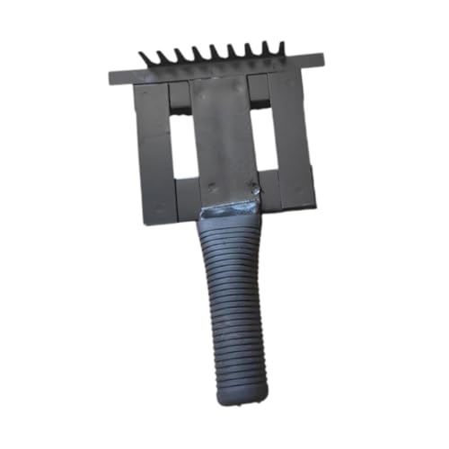 Milageto Viehscheitelkamm, Metall-Viehbürstenwerkzeug, bequemer Griff, 21 x 14 cm, Bullenhaar-Pflegewerkzeug für, Hunde, Pferde Milageto Viehscheitelkamm, Metall-Viehbürstenwerkzeug, bequemer Griff, 21 x 14 cm, Bullenhaar-Pflegewerkzeug für, Hunde, Pferde von Milageto