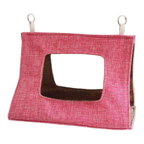 Milageto Vogel Hängematte House Hideaway Papageien Schlafbett Accessoires Nbett für Papagei Lovebird, Cockatiels Wellensittiche, M Milageto Vogel Hängematte House Hideaway Papageien Schlafbett Accessoires Nbett für Papagei Lovebird, Cockatiels Wellensittiche, M von Milageto