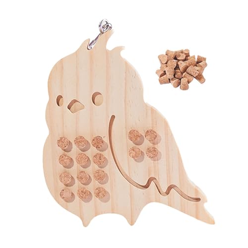 Milageto Vogel-Kauspielzeug, Papageien-Spielzeug, Heimtierbedarf, Papageien-Hängekäfig-Spielzeug, Papageien-Puzzle-Spielzeug für Sittiche, Wellensittiche, Kükenform Milageto Vogel-Kauspielzeug, Papageien-Spielzeug, Heimtierbedarf, Papageien-Hängekäfig-Spielzeug, Papageien-Puzzle-Spielzeug für Sittiche, Wellensittiche, Kükenform von Milageto