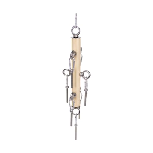 Milageto Vogel-Kauspielzeug, verschleißfeste Geschenke, Käfigdekoration, Holzklötze, Papageienkäfig, beißspielzeug, Hängespielzeug für Sittiche, Finken, Aras, 9x37cm Milageto Vogel-Kauspielzeug, verschleißfeste Geschenke, Käfigdekoration, Holzklötze, Papageienkäfig, beißspielzeug, Hängespielzeug für Sittiche, Finken, Aras, 9x37cm von Milageto