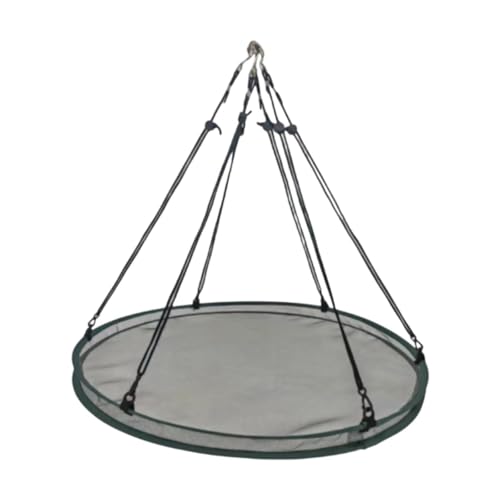 Milageto Vogelsamenfänger Tablett Reifen Hängende Hoop -Gartenzubehör für Bienenfuttermittel Vögel Liebhaber, Durchmesser 76 cm von Milageto