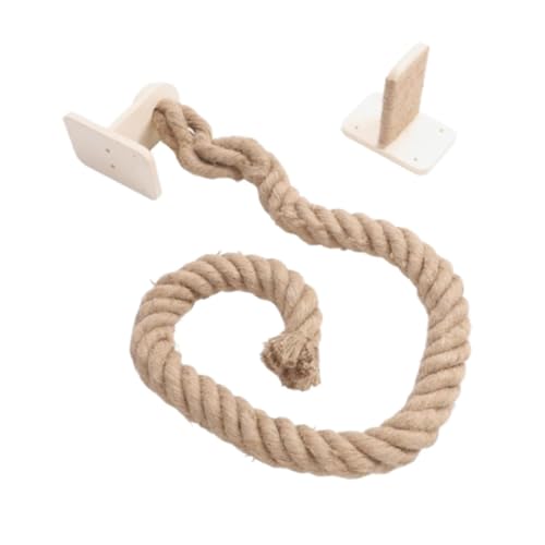 Milageto Wandmontage Katzenbaum mit Kletterseil Katzenturm für Kätzchen Flexible einfache Baugruppe Accessoire Ruhestall 160 cm Seil Milageto Wandmontage Katzenbaum mit Kletterseil Katzenturm für Kätzchen Flexible einfache Baugruppe Accessoire Ruhestall 160 cm Seil von Milageto