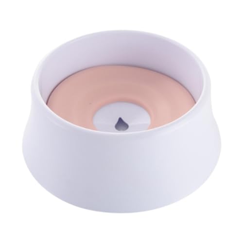 Milageto Wassernapf für Hunde, Hundewasserspender, 1200 ml, großes Fassungsvermögen, Anti-Spritzer, abnehmbar, für Katzen, Rosa Milageto Wassernapf für Hunde, Hundewasserspender, 1200 ml, großes Fassungsvermögen, Anti-Spritzer, abnehmbar, für Katzen, Rosa von Milageto