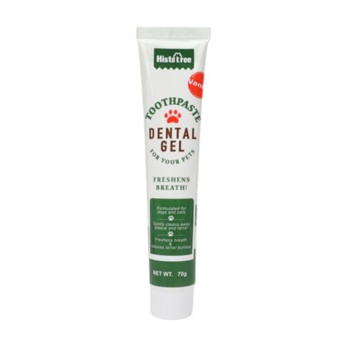 Milageto Zahnpasta für Hunde, aromatisierte Zahnpasta, beseitigt Mundgeruch, Zahnsteinbildung, Zahnpflege für Haustiere, Zahnpasta, sauber für Welpen, Vanille Milageto Zahnpasta für Hunde, aromatisierte Zahnpasta, beseitigt Mundgeruch, Zahnsteinbildung, Zahnpflege für Haustiere, Zahnpasta, sauber für Welpen, Vanille von Milageto