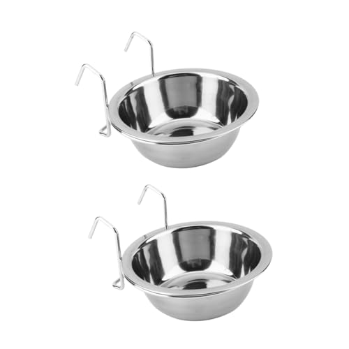 2 Sets Hängender Hundenapf Katzennäpfe Hundenäpfe Tierwasserspender Hängender Haustierkäfig Schüssel Clip auf Wasser Hundeschüssel für Kiste Zwinger Tasse Haustier Futter Behälter Käfig Hängende 2 Sets Hängender Hundenapf Katzennäpfe Hundenäpfe Tierwasserspender Hängender Haustierkäfig Schüssel Clip auf Wasser Hundeschüssel für Kiste Zwinger Tasse Haustier Futter Behälter Käfig Hängende von Milisten