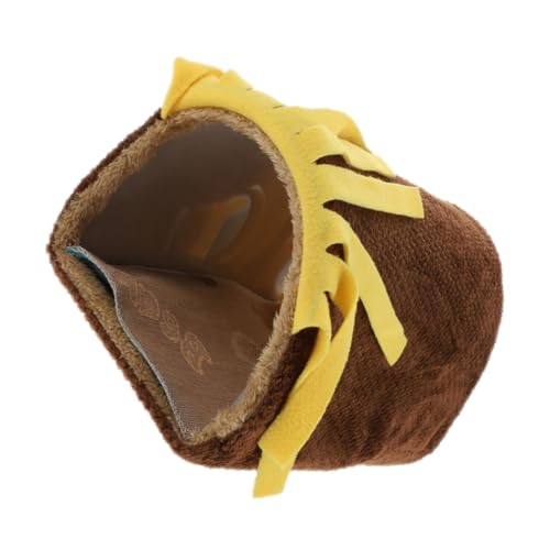 Hamster-Tunnelnest Versteck Meerschweinchen-Tunnel Hamster Hideout Hamster Tunnel House Quastentunnel für kleine Haustiere Schlafhaus für kleine Haustiere Flanell Coffee MILISTEN Hamster-Tunnelnest Versteck Meerschweinchen-Tunnel Hamster Hideout Hamster Tunnel House Quastentunnel für kleine Haustiere Schlafhaus für kleine Haustiere Flanell Coffee MILISTEN von Milisten