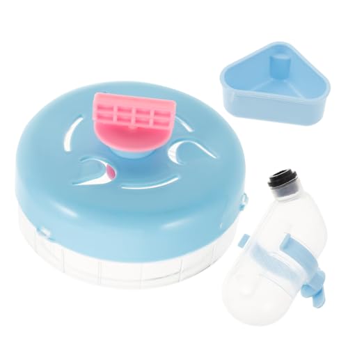 MILISTEN 1 Satz Hamster-laufrad-trinkbrunnen Rennmaus Rad Ruhiges Hamsterrad Zubehör Für Haustierkäfige Kleintierzubehör Chinchilla-Rad Trinkflasche Für Hamster Zwerghamsterrad Sky-Blue Abs MILISTEN 1 Satz Hamster-laufrad-trinkbrunnen Rennmaus Rad Ruhiges Hamsterrad Zubehör Für Haustierkäfige Kleintierzubehör Chinchilla-Rad Trinkflasche Für Hamster Zwerghamsterrad Sky-Blue Abs von Milisten