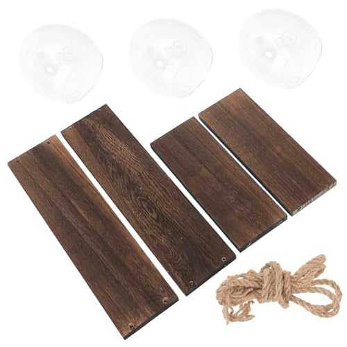 MILISTEN Hängende Pflanzenflasche Aus Glas Mit Holzsockel Dekorativer -pflanztopf Für Das Home Office MILISTEN Hängende Pflanzenflasche Aus Glas Mit Holzsockel Dekorativer -pflanztopf Für Das Home Office von Milisten