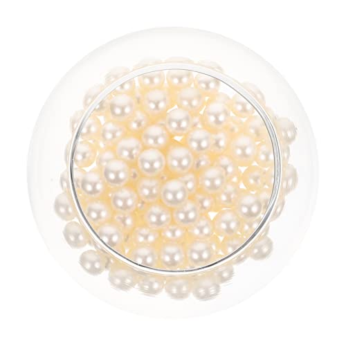 MILISTEN 1 Satz Rundes Aquarium aus Glas bürodeko hochzeitsdeko Aquarium mini Mini-Fischbecken Betta-Fischbecken Aquariumdeckel Tank Luft einfacher Fischbehälter Aquarium mit Perlendesign von Milisten