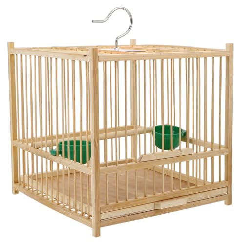 MILISTEN 1 Satz Vogelkäfig Aus Bambus Reisekäfig Für Sittiche Verschütten Hamsterspielzeug Vogel Träger Ratte Vogelfutterträger Fangen Coop Käfigvogelfutterlein Großer Papageienkäfig Beige MILISTEN 1 Satz Vogelkäfig Aus Bambus Reisekäfig Für Sittiche Verschütten Hamsterspielzeug Vogel Träger Ratte Vogelfutterträger Fangen Coop Käfigvogelfutterlein Großer Papageienkäfig Beige von Milisten