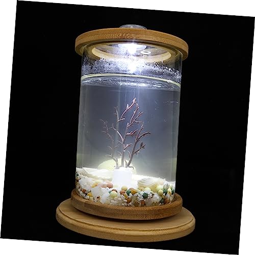 MILISTEN Aquarium Fisch Tank Elegant Desktop-Landschaft Tank Fisch Schüssel Für Fische MILISTEN Aquarium Fisch Tank Elegant Desktop-Landschaft Tank Fisch Schüssel Für Fische von Milisten