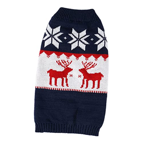 MILISTEN 1 Stück Kleidung für Haustiere winterk weihnachtskrippe Knitted pet Clothes hundm weihnachtskleidung für Katzen Haustier Wintermantel Haustierbedarf weihnachtstierbedarf Acryl Navy MILISTEN 1 Stück Kleidung für Haustiere winterk weihnachtskrippe Knitted pet Clothes hundm weihnachtskleidung für Katzen Haustier Wintermantel Haustierbedarf weihnachtstierbedarf Acryl Navy von Milisten