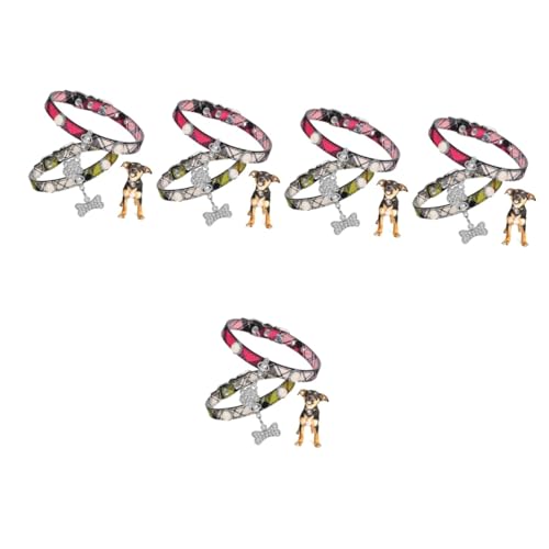 MILISTEN 10 STK Haustierhalsband tragbares Halsband Reflektierende Hundehalsbandglocke zughalsband für große Hunde hundezubehör abriebfestes Welpenhalsband dekoratives Kätzchenhalsband von Milisten