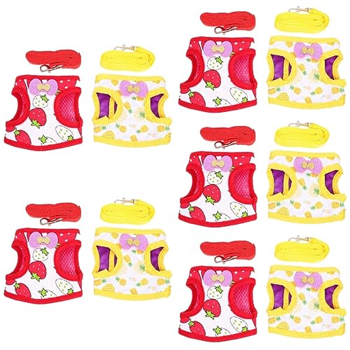 Milisten 10 Sätze Hasenkleidung Hase-Kaninchen- Kaninchen-Außenleine Katzengeschirr und Leine Kaninchenkleid hasenkostüme Bunny Costume Hasenweste Kleidung dekorative Hasenleine Stoff Milisten 10 Sätze Hasenkleidung Hase-Kaninchen- Kaninchen-Außenleine Katzengeschirr und Leine Kaninchenkleid hasenkostüme Bunny Costume Hasenweste Kleidung dekorative Hasenleine Stoff von Milisten