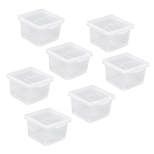 MILISTEN Mini Reptile Zucht Box Set 10 Stücke Spinne Nest Feeder Box Atmen Löcher von Milisten