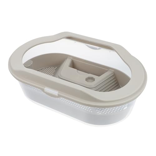 MILISTEN 1Stk Schildkrötenbecken Aquarium Aquarium Plattform Terrarium für Reptilien Kunststoff Aquarium aquaterrarium Brutgebiet für Schildkröten Reptilienfütterung Terrarium Plastik Grey MILISTEN 1Stk Schildkrötenbecken Aquarium Aquarium Plattform Terrarium für Reptilien Kunststoff Aquarium aquaterrarium Brutgebiet für Schildkröten Reptilienfütterung Terrarium Plastik Grey von Milisten