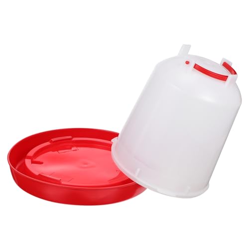 MILISTEN 1Stk Tränkeeimer für Hühner Futterbehälter für Geflügel Wassernapf für Hühner geflügel tränke Geflügeltränke wasserflasche Wasserkrug Futterautomat für Hühner Geflügelfutter pp von Milisten