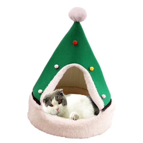 MILISTEN Weihnachtsbaum-haustierbett für Hunde und Katzen Winddicht Warm Waschbar Haustierzelt Höhle MILISTEN Weihnachtsbaum-haustierbett für Hunde und Katzen Winddicht Warm Waschbar Haustierzelt Höhle von Milisten