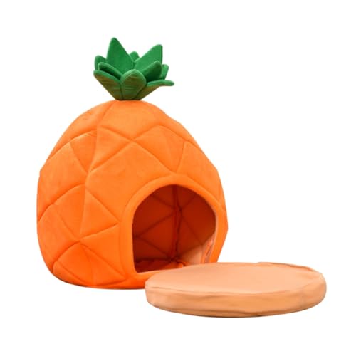 MILISTEN 1Stück Kuscheliges Haustierbett Im Ananas Design Waschbar Und Winddicht Für Katzen Sorgt Für Warmen Für Haustier Gelb MILISTEN 1Stück Kuscheliges Haustierbett Im Ananas Design Waschbar Und Winddicht Für Katzen Sorgt Für Warmen Für Haustier Gelb von Milisten
