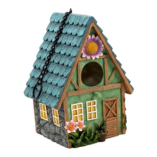 MILISTEN 1Stück Vogelhaus Resin für Papageien Dekorativer Vogelschutzraum mit Kreativem Design und Langlebig für Garten und Veranda Sorgt für von Milisten