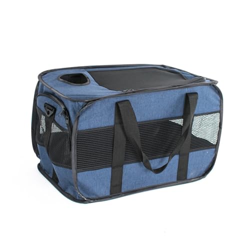 MILISTEN Tragbarer Haustier-tragerucksack Große Kapazität Haustiertasche Hand-Katzen-Reisetasche Erweiterbare Hundetragetasche Haustier-Outdoor-fahrzeugtasche Zufälliger Stil von Milisten