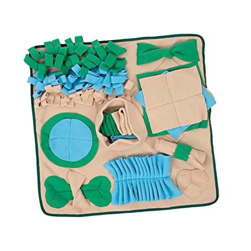 MILISTEN Schnüffelmatte für Hunde Hundefutter Langsame Fütterungsmatte Trainingspads Welpenfuttersuchematte Helle Farben Haustier-trainingsmatte MILISTEN Schnüffelmatte für Hunde Hundefutter Langsame Fütterungsmatte Trainingspads Welpenfuttersuchematte Helle Farben Haustier-trainingsmatte von Milisten