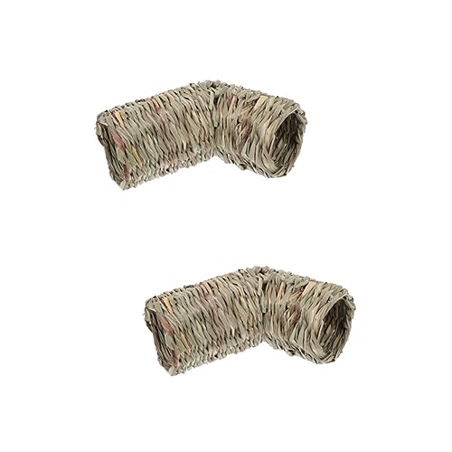Milisten 2 Stücke Bequeme Dekorative Nest Für Hamster Kreative Tunnel Nest Spielzeug Sicher Material Hause von Milisten