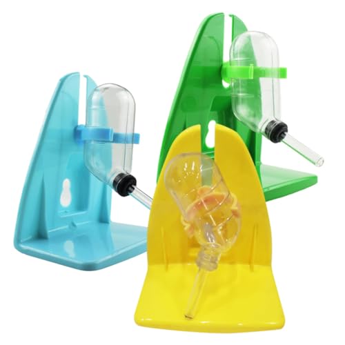 MILISTEN Wasserflaschenhalter Für Hamster 60 Ml Wasserspender Für Haustiere Auslaufsicher Geeignet Für Käfig Zufällige Farbe von Milisten