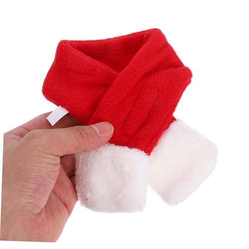 MILISTEN 2 Sätze Haustier Weihnachtskostüm mit Rentier-haarreif und Schal Angenehmes Bequemes Material Einfache Handhabung für Hunde und Katzen Festliche Accessoires für Weihnachtsfeiern von Milisten