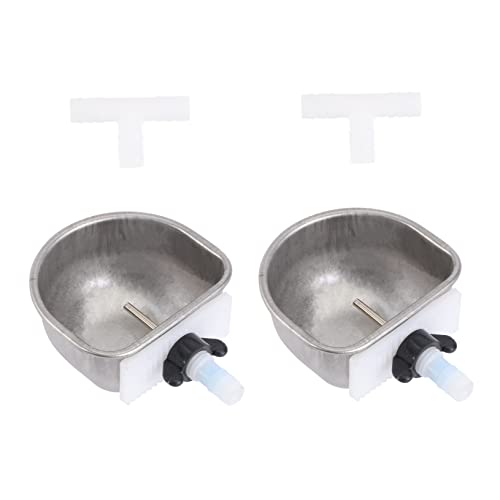 Milisten 2er-Pack Robuste Wasserspender Aus Edelstahl für Haustiere Trinkschnabel für Kaninchen Milisten 2er-Pack Robuste Wasserspender Aus Edelstahl für Haustiere Trinkschnabel für Kaninchen von Milisten
