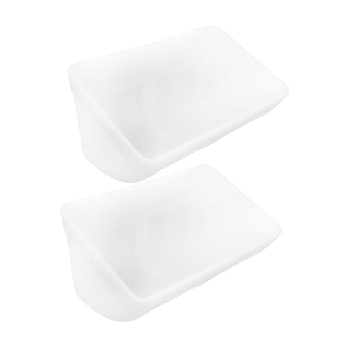 MILISTEN 2 Sets Huhn Feeder Keine Abfall Huhn Food Dispenser Kit Kunststoff Huhn Trog Feeder von Milisten