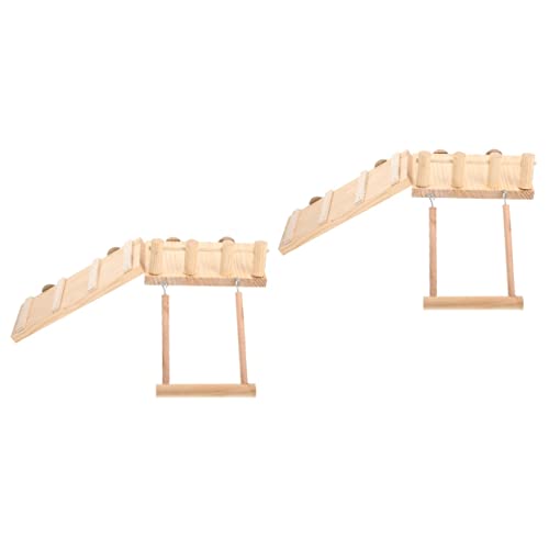 Milisten 2 Sets Zarte Chinchilla Zaun Tragen Leiter Holz Plattform Spaß Hamster Spielzeug Für Übung Milisten 2 Sets Zarte Chinchilla Zaun Tragen Leiter Holz Plattform Spaß Hamster Spielzeug Für Übung von Milisten