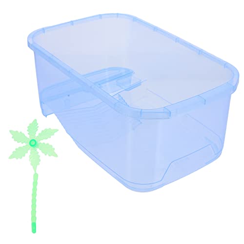 MILISTEN 2 Sets Schildkrötenbecken Reptilienlebensraum Reptilien Reptilienöl Reptilien Überwinterungsbereich Aquarium Moos Schildkröten Futterbereich Transparenter Behälter MILISTEN 2 Sets Schildkrötenbecken Reptilienlebensraum Reptilien Reptilienöl Reptilien Überwinterungsbereich Aquarium Moos Schildkröten Futterbereich Transparenter Behälter von Milisten