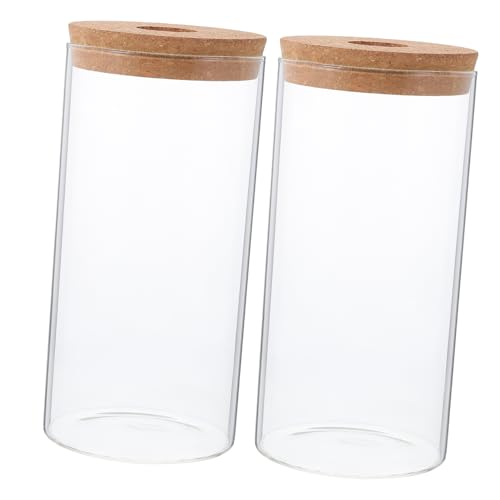 MILISTEN Glasflasche 2er-Pack Glas Für Heimdekoration Moospflanze MILISTEN Glasflasche 2er-Pack Glas Für Heimdekoration Moospflanze von Milisten