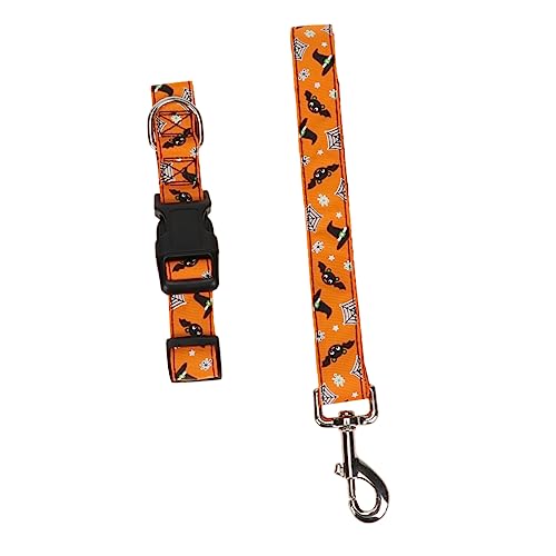 MILISTEN 2 Stück Halloween-Haustierhalsbänder für Hunde Trainingskragen Körperpflege Hundeauto Kostüm Wurf Dog Halloween Costume Dog Costume Halloween Haustierbedarf Hundeleine Stoff Orange MILISTEN 2 Stück Halloween-Haustierhalsbänder für Hunde Trainingskragen Körperpflege Hundeauto Kostüm Wurf Dog Halloween Costume Dog Costume Halloween Haustierbedarf Hundeleine Stoff Orange von Milisten