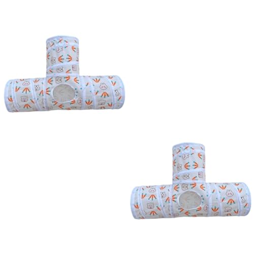 MILISTEN 2 Stücke Katze Spielzeug Kätzchen Versteckt Tunnel Katze Tunnel Bett Pet Versorgung Komfortable Material Indoor Katzen von Milisten
