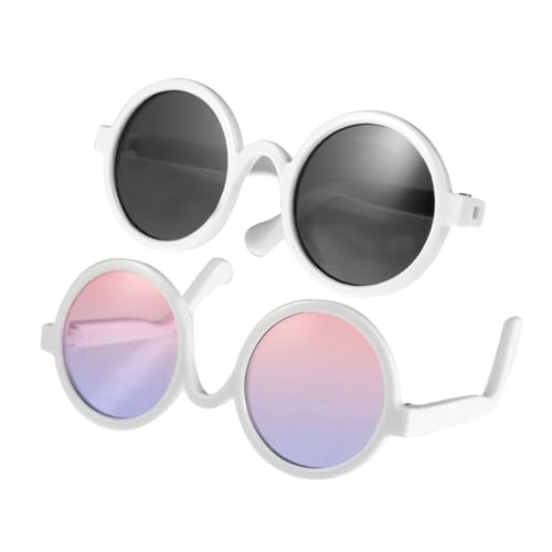 MILISTEN 2 Stück Haustier lustige Brille drinnen Pfote Brille für Katzen UV Gläser gefälschte Katzenbrille Hundebrille für kleine Hunde Brillen für Haustiere Plastik Black MILISTEN 2 Stück Haustier lustige Brille drinnen Pfote Brille für Katzen UV Gläser gefälschte Katzenbrille Hundebrille für kleine Hunde Brillen für Haustiere Plastik Black von Milisten