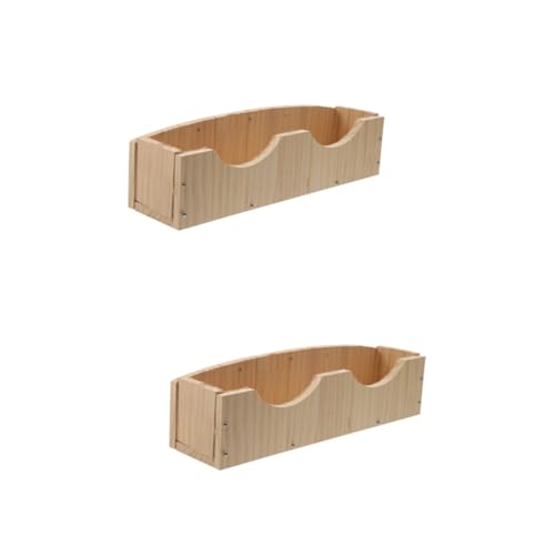 MILISTEN 2 Stück Kaninchen Holz Grasständer Hasen Futterspender Kaninchen Futterspender Hängender Guinea Halter Hasenfutter Chinchilla Rack Haustierbedarf Hamsterbecken Hamster MILISTEN 2 Stück Kaninchen Holz Grasständer Hasen Futterspender Kaninchen Futterspender Hängender Guinea Halter Hasenfutter Chinchilla Rack Haustierbedarf Hamsterbecken Hamster von Milisten
