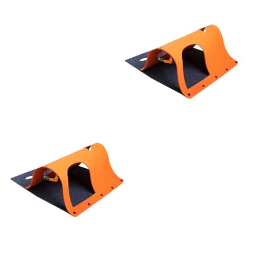 MILISTEN 2 Stücke Katze Unterhaltung Spielzeug Pet Übung Tunnel Katze Spielzeug Katze Spielen Versorgung Orange MILISTEN 2 Stücke Katze Unterhaltung Spielzeug Pet Übung Tunnel Katze Spielzeug Katze Spielen Versorgung Orange von Milisten