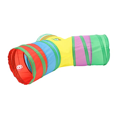 MILISTEN 2 Stücke Polyester Katze Tunnel Tragen-beständig Lustige Katze Spielzeug Für Indoor Katzen Selbst-aktivität von Milisten