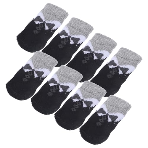 Milisten 24stücke Hundesocken rutschfeste Pfotenschutzsocken Für Haustiere Innen Und Außennutzung Warme Und Bequeme Socken Für Kleine Bis Große Hunde Mit Süßem Muster Für Winter Milisten 24stücke Hundesocken rutschfeste Pfotenschutzsocken Für Haustiere Innen Und Außennutzung Warme Und Bequeme Socken Für Kleine Bis Große Hunde Mit Süßem Muster Für Winter von Milisten